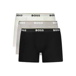 Hugo Boss Grey Cotton Men's Boxer Men's Short